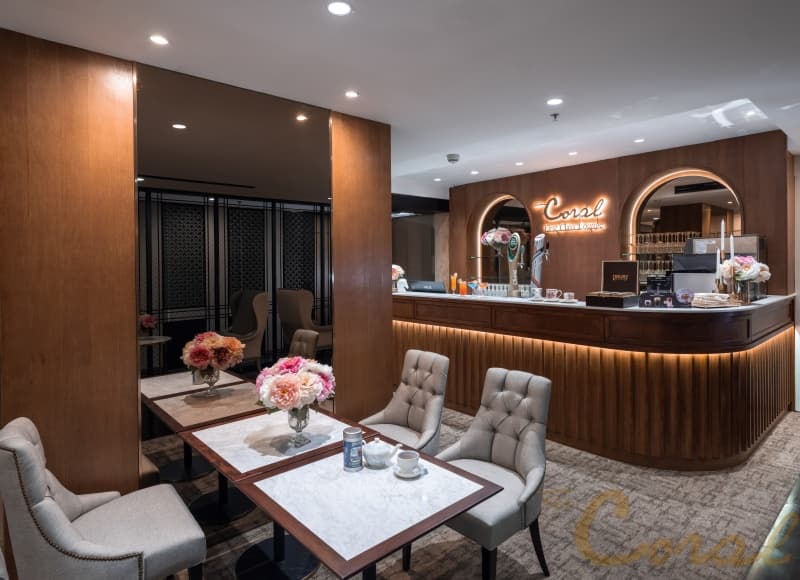 The Coral Finest Business Class Lounge, International Departure, Concourse D, Suvarnabhumi Airport