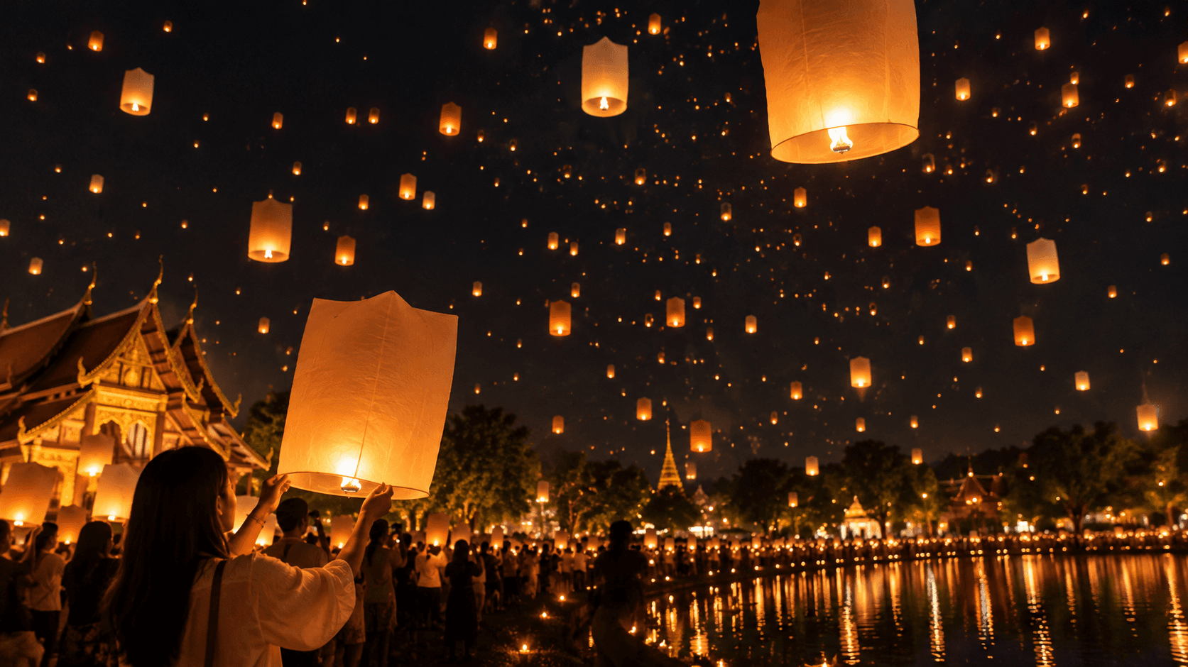 festival-sky-lanterns-night