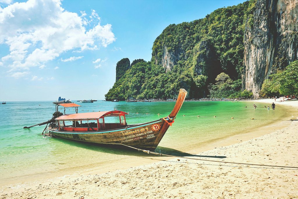 Andaman coast beach in Thailand