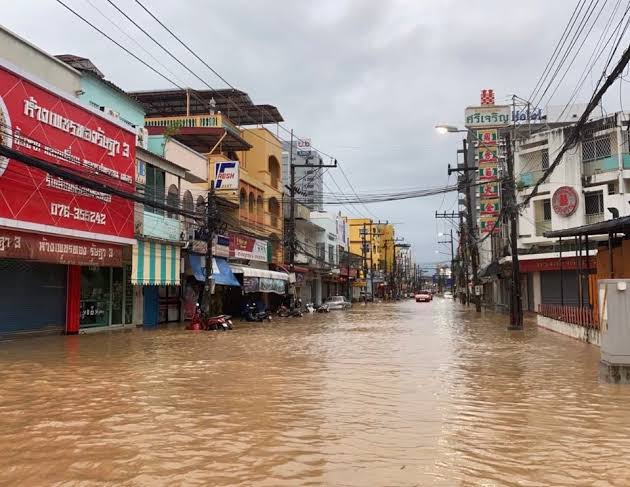 flood in Patong